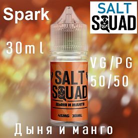 Жидкость Squad salt - Spark (Дыня и манго)