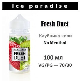 Жидкость Ice Paradise Fresh Duet (No Menthol) 100 мл
