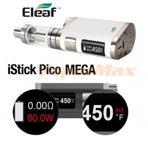 iStick Pico Mega TC Full Kit с аккумулятором (оригинал) фото 6