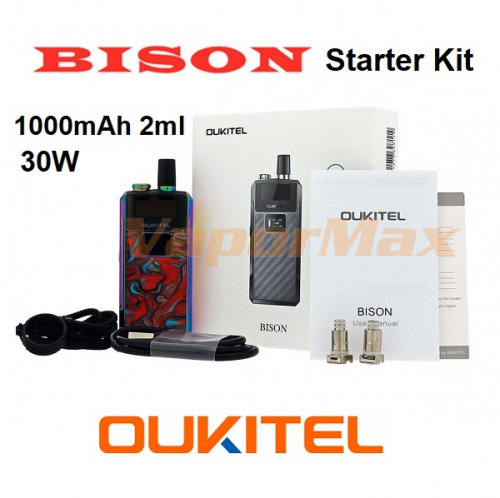 Oukitel Bison 1000mAh 30W Pod Starter Kit фото 3
