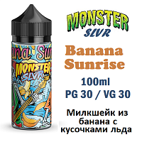 Жидкость Monster SLVR - Banana Sunrise (100ml)
