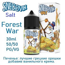 Жидкость Snegovik Salt - Forest War 30мл