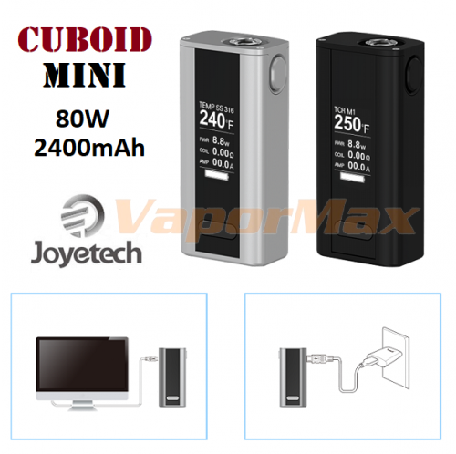 Joyetech Cuboid Mini 80W 2400 mAh TC Mod фото 4