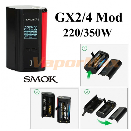 Smok GX2/4 350W Box Mod фото 5