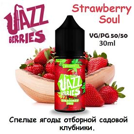 Жидкость Jazz Berries Salt - Strawberry Soul (30мл, 25мг)