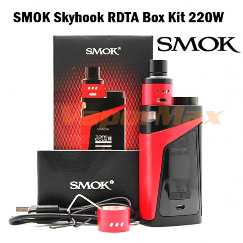Smok Skyhook RDTA Box Mod 220W TC Kit фото 5