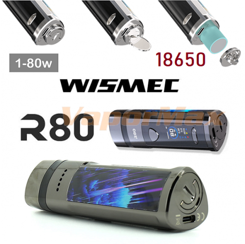 Wismec R80 Pod Kit купить в Москве, Vape, Вейп, Электронные сигареты, Жидкости фото 5