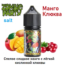 Жидкость Zombie Party Salt - Манго клюква 30мл