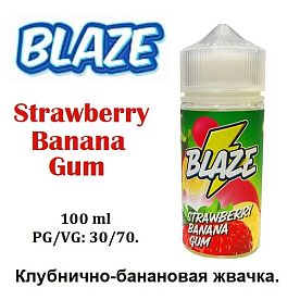 Жидкость Blaze - Strawberry Banana Gum (100мл)