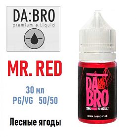 Жидкость Da:Bro Salt - Mr. Red 30 мл