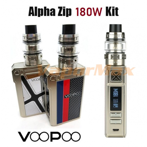 VooPoo Alpha Zip 180W Kit фото 4