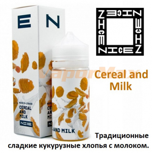 Жидкость NICE - Cereal and Milk 100 мл