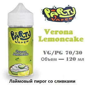 Жидкость Party Vaper - Verona Lemoncake (120 мл)