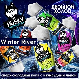 Жидкость Husky Double Ice - Winter River (100мл)