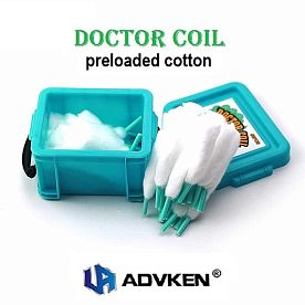 Advken Doctor Coil Preloaded Cotton купить в Москве, Vape, Вейп, Электронные сигареты, Жидкости