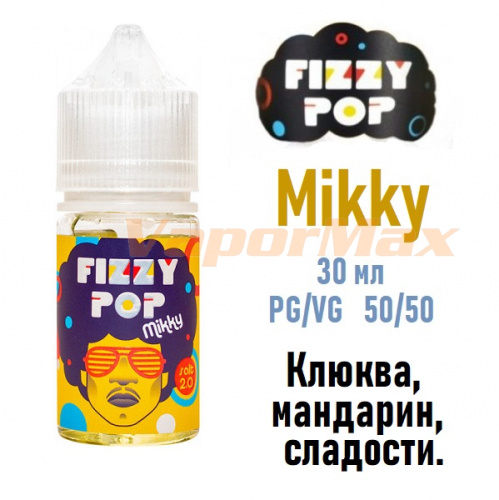 Жидкость Fizzy Pop Salt - Mikky 30мл.