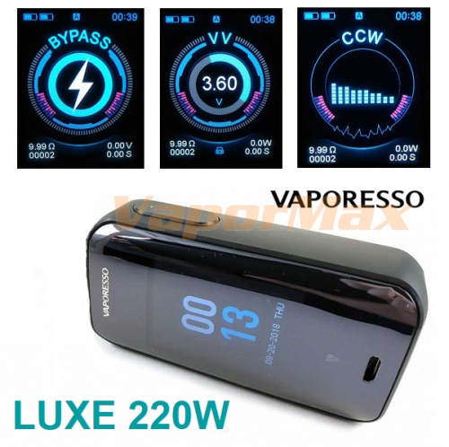 Vaporesso LUXE 220W Touch Screen Mod фото 3