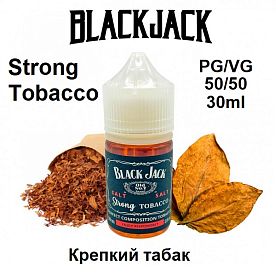 Жидкость Black Jack Salt - Strong Tobacco (30мл)