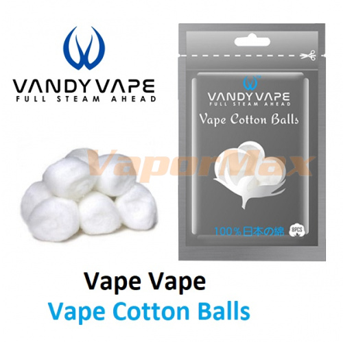 Vandy Vape Cotton Balls купить в Москве, Vape, Вейп, Электронные сигареты, Жидкости