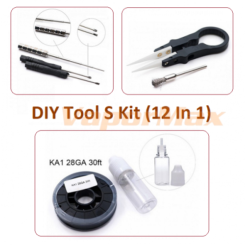 DIY Tool S Kit (12 в 1) купить в Москве, Vape, Вейп, Электронные сигареты, Жидкости фото 3