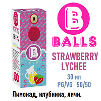 Жидкость Balls salt - Strawberry Lychee 30мл.