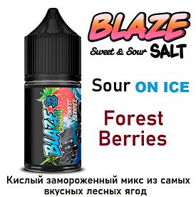 Жидкость Blaze Sweet&Sour salt - On Ice Sour Forest Berries 30 мл