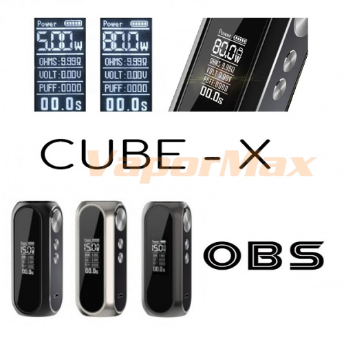 OBS Cube X 80W Mod (18650) фото 3