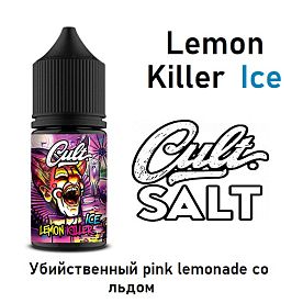 Жидкость Cult Salt - Lemon Killer Ice 30 мл
