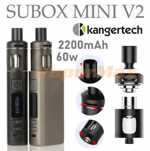 KangerTech Subox Mini V2 50W Kit 2200mAh фото 3