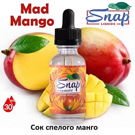 Жидкость Snap Liquids - Mad Mango (30мл)