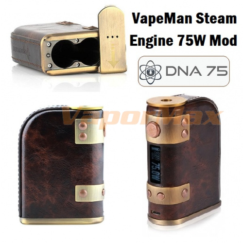 Vapeman Steam Engine DNA75 Mod купить в Москве, Vape, Вейп, Электронные сигареты, Жидкости