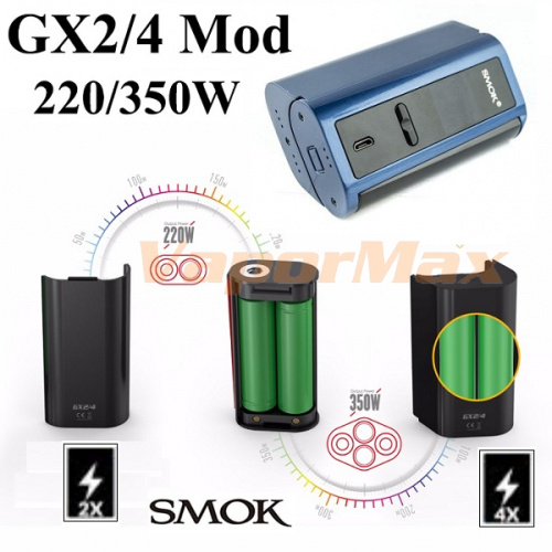 Smok GX2/4 350W Box Mod фото 4