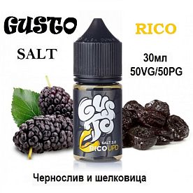 Жидкость Gusto SALT - Rico (30мл)