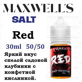 Жидкость Maxwells Salt - Red (30мл)