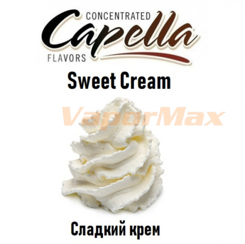 Ароматизатор Capella - Sweet Cream (Заварной крем) 10мл купить в Москве, Vape, Вейп, Электронные сигареты, Жидкости