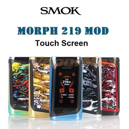 Smok Morph 219 Touch Screen TC Mod фото 2