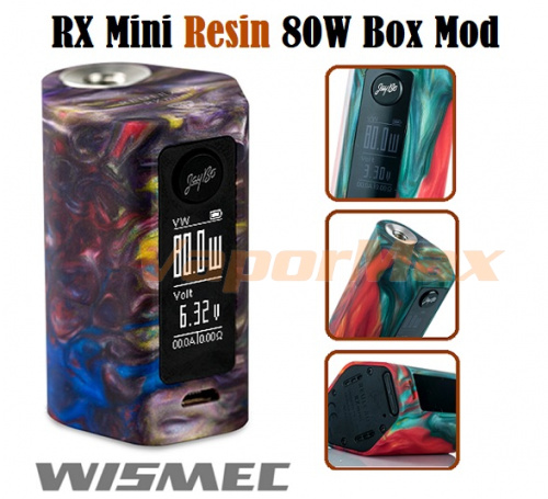 Wismec Reuleaux RXmini 80W RESIN купить в Москве, Vape, Вейп, Электронные сигареты, Жидкости фото 3