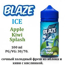 Жидкость Blaze - ICE Apple Kiwi Splash (100мл)