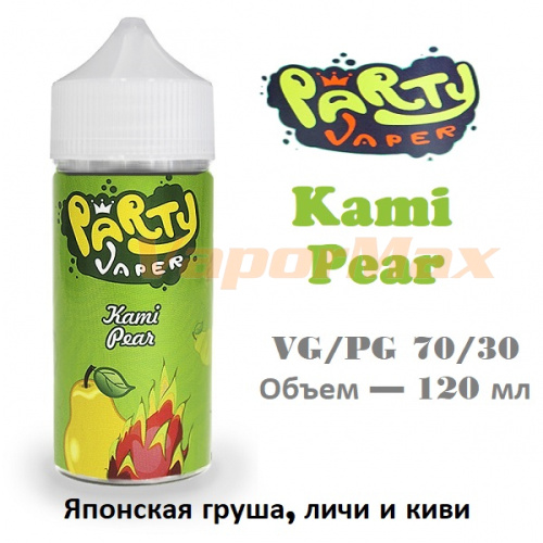 Жидкость Party Vaper - Kami Pear (120 мл)