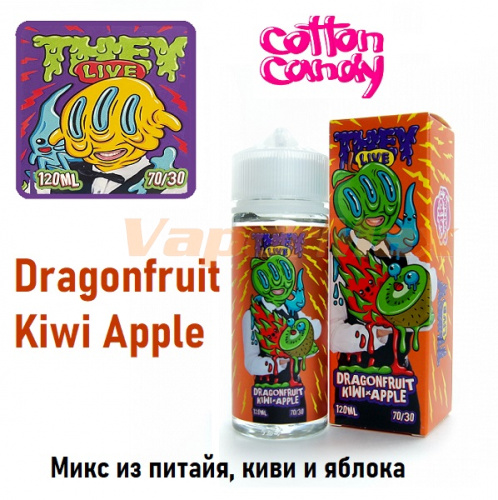 Жидкость They Live - Dragonfruit Kiwi Apple