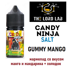 Жидкость Candy Ninja Salt - Gummy Mango 30мл