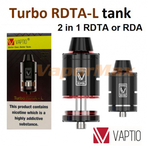 Vaptio Turbo RDTA-L tank