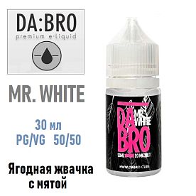 Жидкость Da:Bro Salt - Mr. White 30 мл