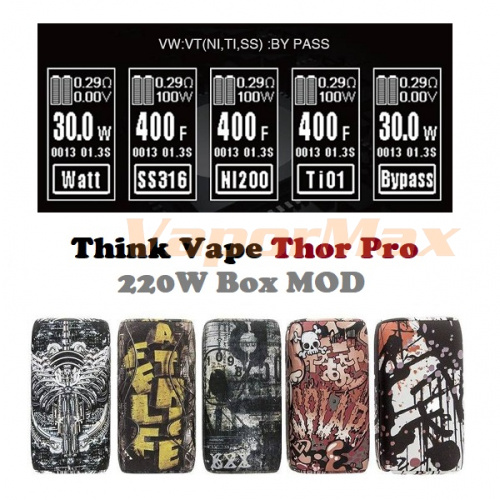 Think Vape Thor Pro 220W MOD фото 2