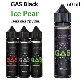 Жидкость GAS Black - Ice Pear (60мл)
