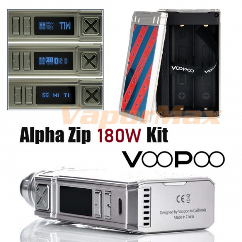 VooPoo Alpha Zip 180W Kit фото 5