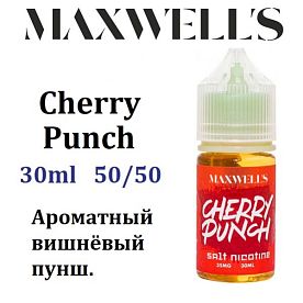 Жидкость Maxwells Freebase - Cherry Punch (30мл)