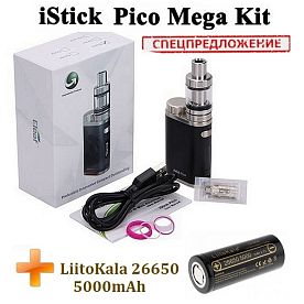 iStick Pico Mega TC Full Kit с аккумулятором (оригинал)