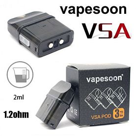 Vapesoon VSA 2ml (картридж) купить в Москве, Vape, Вейп, Электронные сигареты, Жидкости