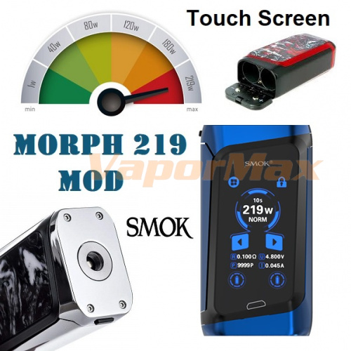 Smok Morph 219 Touch Screen TC Mod фото 5